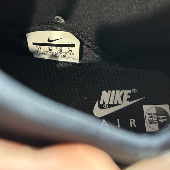 Nike Air Force 270 Black White‎ Shoes